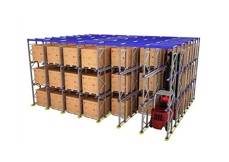 Drive in racking system